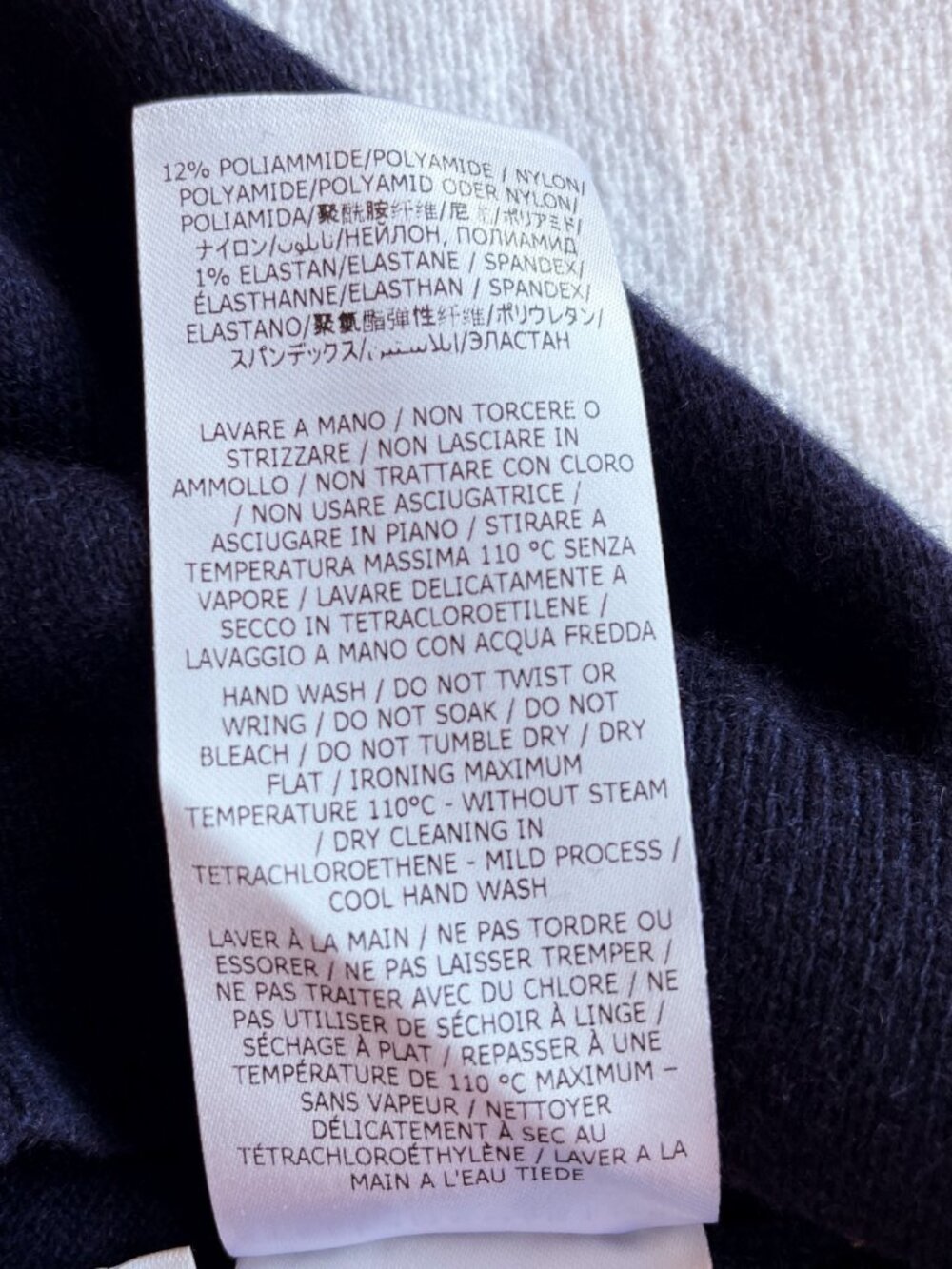 Stella McCartney Cashmere & Wool Joggers in Navy, IT 40, NWT - Picture 11 of 12